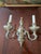 Vintage Mid Century Pair Classical Sconces For Sale - Image 4 of 6