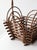 Brown Vintage Twig Basket For Sale - Image 8 of 14