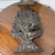 Pair Vintage Dutch Hammered Metal Wall Sconces Repousse Acanthus Floral Candle Holder For Sale In Atlanta - Image 6 of 7