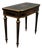 Napoleon III Card Table in Ebonised Marquetry, 1880 For Sale