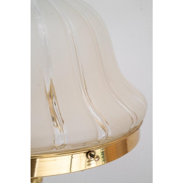 Art Deco Table Lamp with Glass Shade, Vienna, 1920s For Sale - Image 3 of 17