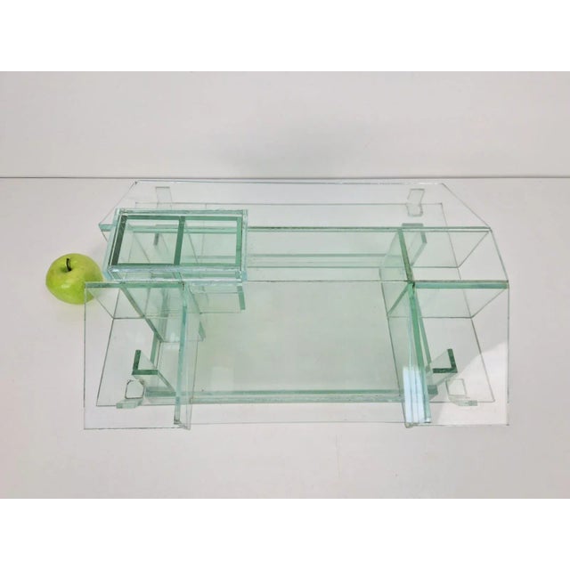 Vintage Modernist Architectural Model of Glass House, 1970s For Sale - Image 9 of 13