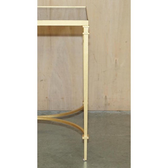 Vintage Italian Marble Side Tables with Ornately Casts Bases, 1970s, Set of 2 For Sale - Image 9 of 18