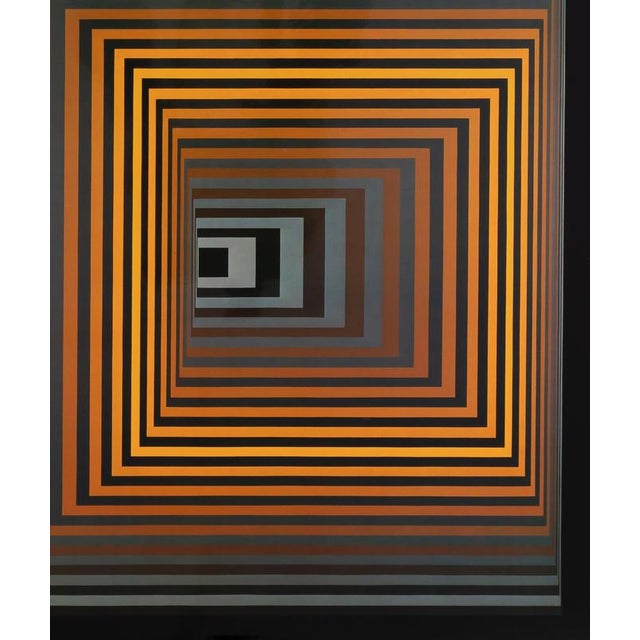 Victor Vasarely, Vonal-Fégn, Photogravure For Sale - Image 4 of 5