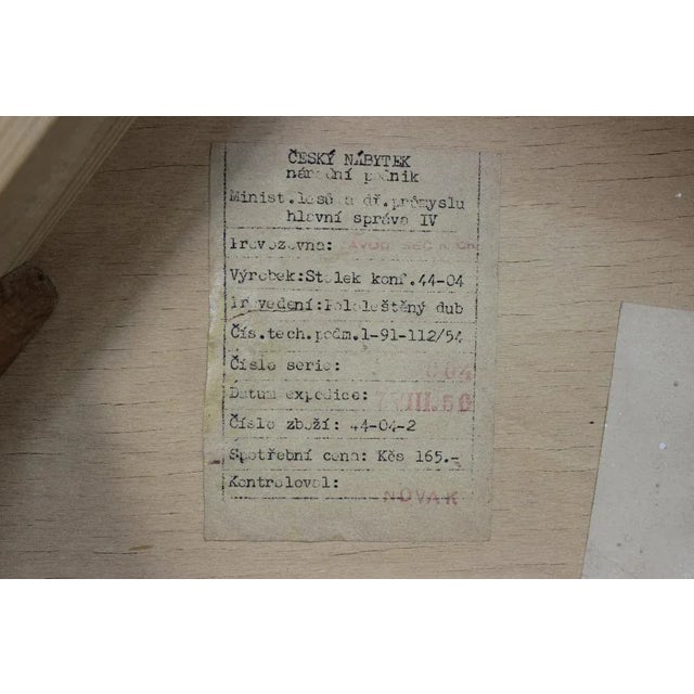 Art Deco H259 Spider Coffee Table by Jindřich Halabala for Český Nábytek, 1956 For Sale - Image 6 of 8