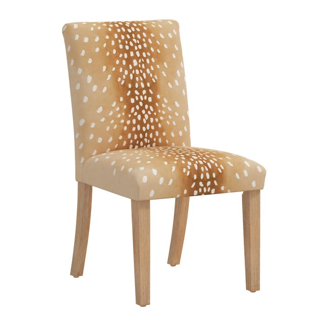 Brown Dining Chair in Fawn Natural For Sale - Image 8 of 8