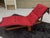 1970s Mid Century Ingmar Relling for Westnofa Bentwood Rocking Chaise Lounge With Reversible Cushion For Sale - Image 5 of 16