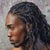 Early 21st Century Reflection by Dave Seeley | Oil on canvas on panel Portrait of a man with dreadlocks. For Sale - Image 5 of 5