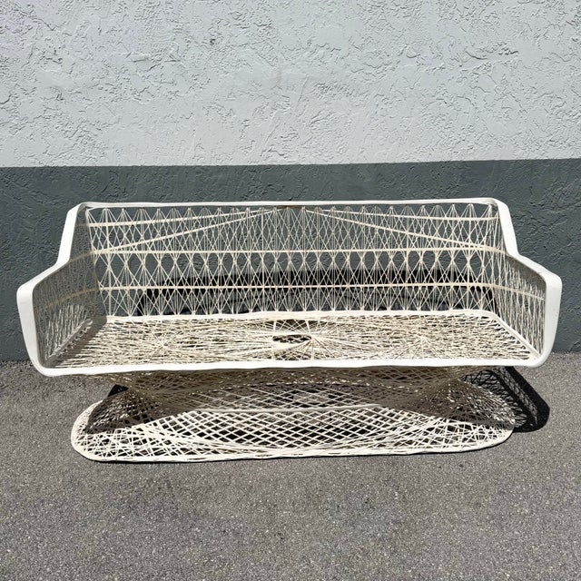 Mid 20th Century Mid Century Modern Spun Fiberglass Sofa For Sale - Image 5 of 7