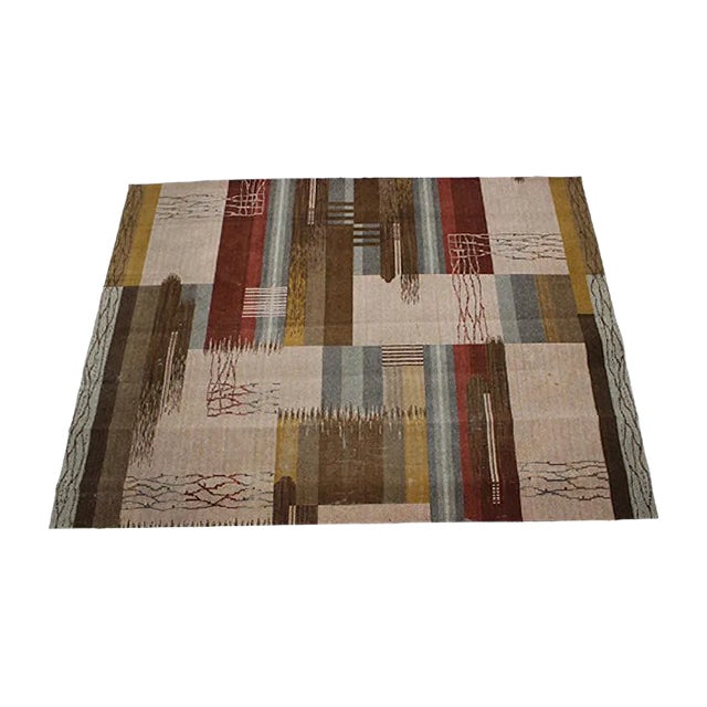 Geometric Carpet, 1930s For Sale