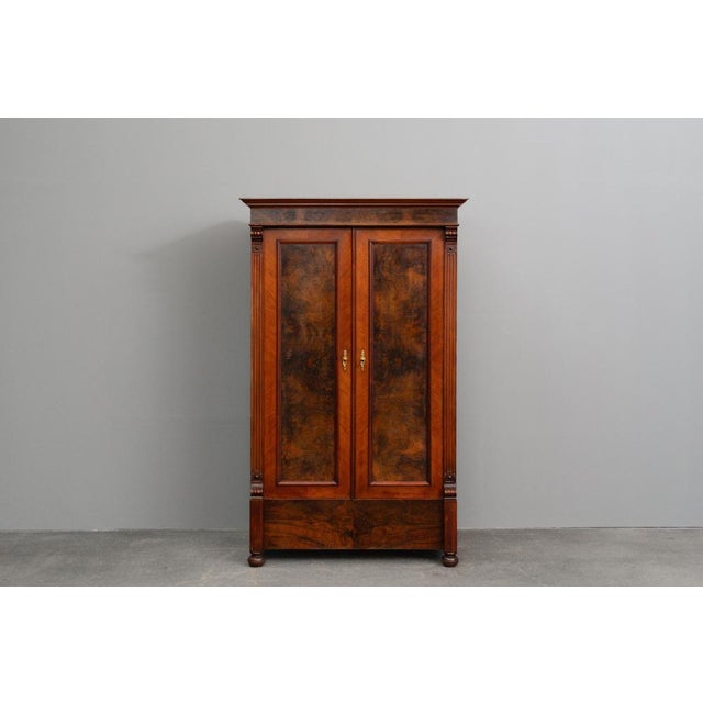 Object: Wardrobe Period & Style: Gründerzeit - second half of the 19th century Features - decorative and practical piece...