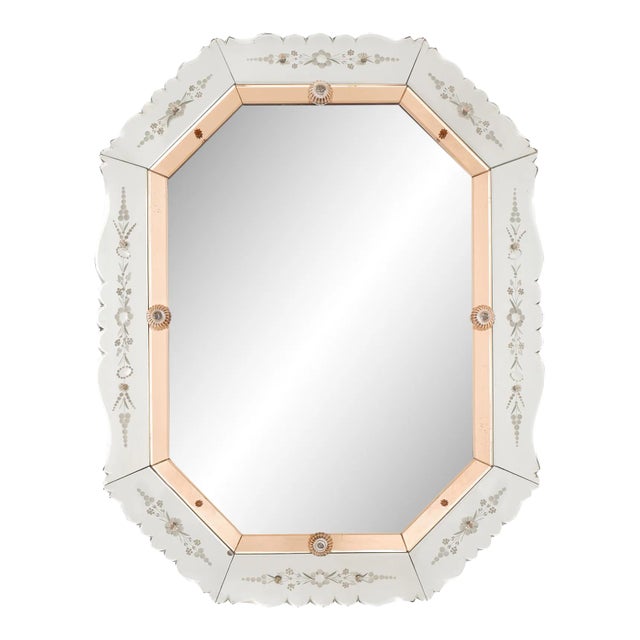 Antique Venetian Mirror For Sale