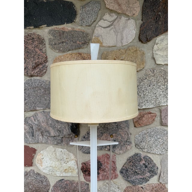 Moss Floor Lamp With Original Shade For Sale In Milwaukee - Image 6 of 12