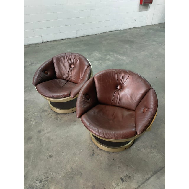 1970s Mid-Century Lounge Chairs from Oddmun Vad, 1970s, Set of 2 For Sale - Image 5 of 10