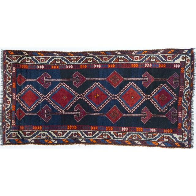 Textile Antique Lori Rug 4'2'' x 8'7'' For Sale - Image 7 of 10