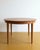Brown Vintage Danish Round Table with Shaped Edge, 1950s For Sale - Image 8 of 8
