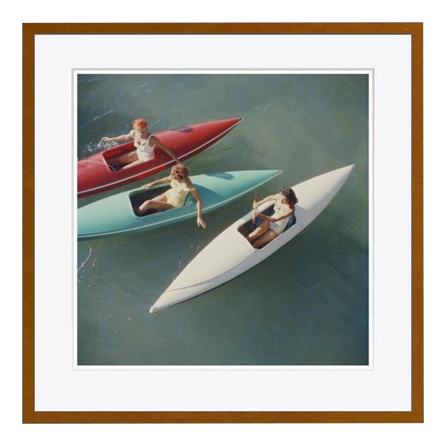 Lake Tahoe Trip 1959 by Slim Aarons Framed C Print For Sale
