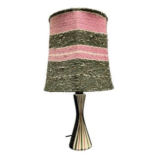 Vintage Ceramic Lamp, 1950s For Sale