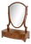 Antique Bowfront Dressing Table Mirror in Mahogany, 1790 For Sale