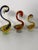 Swans in Submerged Polychrome Murano Glass in the style of Cenedese, 1970, Set of 4 For Sale - Image 12 of 18
