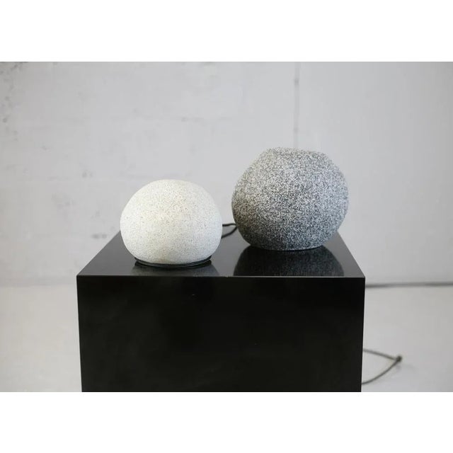 Resin Caillou Table Lamps, France, 1970s, Set of 2 For Sale - Image 4 of 18