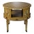 Vintage Drum Table French Provincial Style For Sale