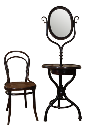 Antique Vanity Mirror from Jacob & Josef Kohn, 1904