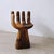 Carved Wooden Sculpture Chair in the Shape of a Hand, 1980s For Sale - Image 15 of 18