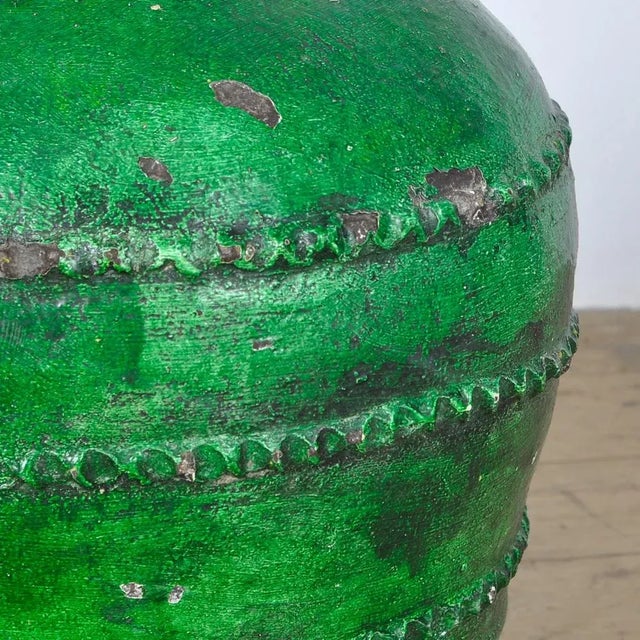 Large Turkish Terracotta Garden Urn, 1965 For Sale - Image 4 of 9