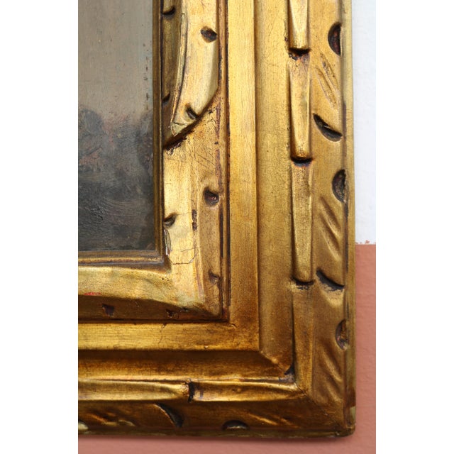 Mancini, Landscape View, Oil Painting on Hardboard, 1890s-1910s For Sale - Image 9 of 13