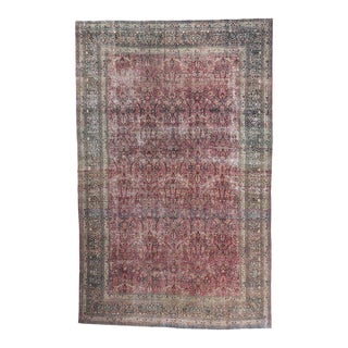 Antique Persian Khorassan Rug, 11'10 X 18'08 For Sale