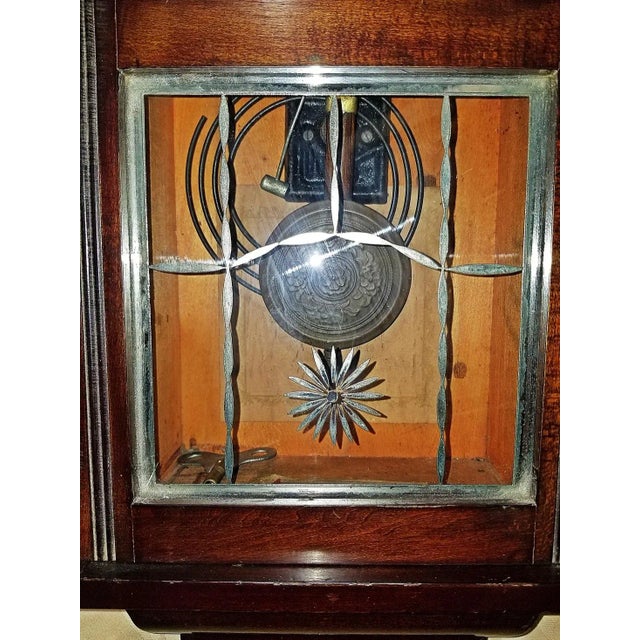 1920s British Colonial Wall Clock by Kawaii, C. 1920s For Sale - Image 5 of 11