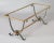 Metal French Vintage Iron and Glass Coffee Table For Sale - Image 7 of 10