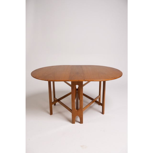 Mid-Century Modern Scandinavian Table by Gataleg Bendt Winge for Kleppes Furniture Factory, 1950 For Sale - Image 3 of 6