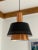 Original 60s! Made in Denmark! Extremely rare! Great patinated Jo Hammerborg ceiling lamp from the 60s for your Stuga! The...