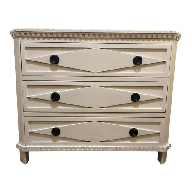 Marquise 3-Drawer Cream Dresser For Sale
