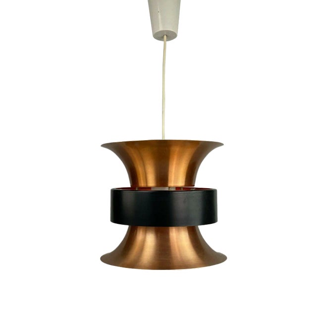 Metal Hanging Lamp, 1960s For Sale