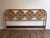 Bring timeless tropical elegance to a bedroom with this vintage king-size bamboo and rattan headboard featuring four...
