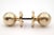 Reclaimed Modern Ball Shaped Polished Brass Door Knobs For Sale - Image 4 of 7