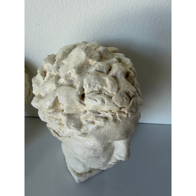 Ceramic Cris Cooper Modern Art Pottery Bust Sculptures – A Pair For Sale - Image 7 of 12