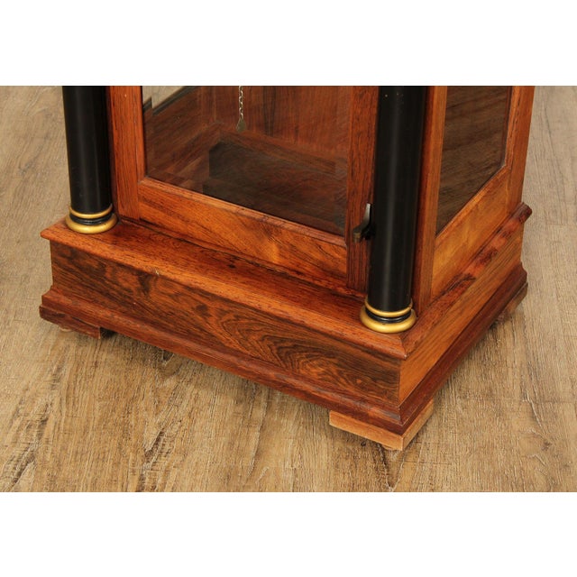 Wood Colonial Mfg. Co. Five Tube Rosewood Case Grandfather Clock For Sale - Image 7 of 18