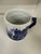Vintage Blue & White Transferware Mug For Sale - Image 4 of 6