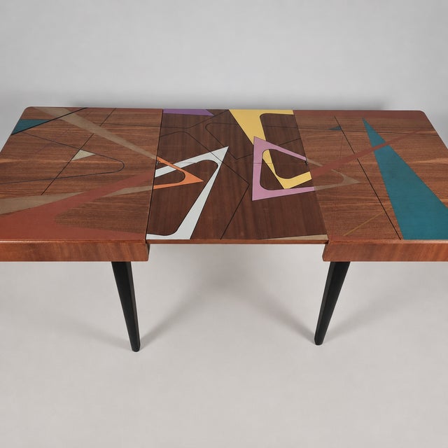 Vintage Beech Table, 1970s, in Flawless conditions. Designed 1970 to 1979