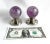 Amethyst Sphere Passage Door Knob Set of Two For Sale In Monterey, CA - Image 6 of 6