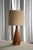 Wood Scandinavian Modern Sculptural Hand-Carved Wooden Table Lamp, Denmark, 1970s For Sale - Image 7 of 13