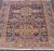 Tribal Early 20th Century Antique Caucasian Sumac Rug in Varying Colors of Orange and Blue For Sale - Image 3 of 12