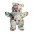 Mid-Century Modern Handmade Floral Teddy Bear Stuffed Animal Plush Pillow For Sale - Image 3 of 7