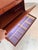 Brown Teak Secretary with Dressing Table and Mirror, Denmark For Sale - Image 8 of 11