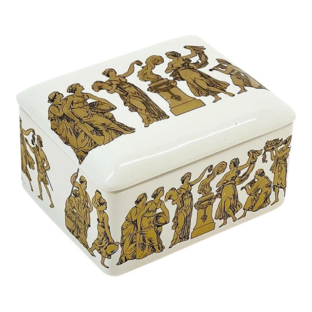 1970s Vintage Holkham England Decorative Trinket Box For Sale