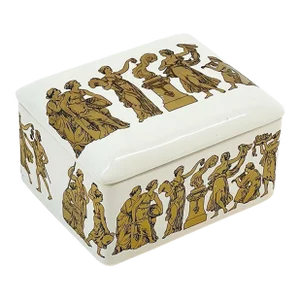 1970s Vintage Holkham England Decorative Trinket Box